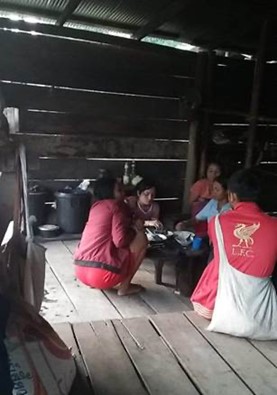 Typical Hill Tribes home